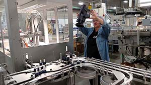 Revlon Manufacturing Line